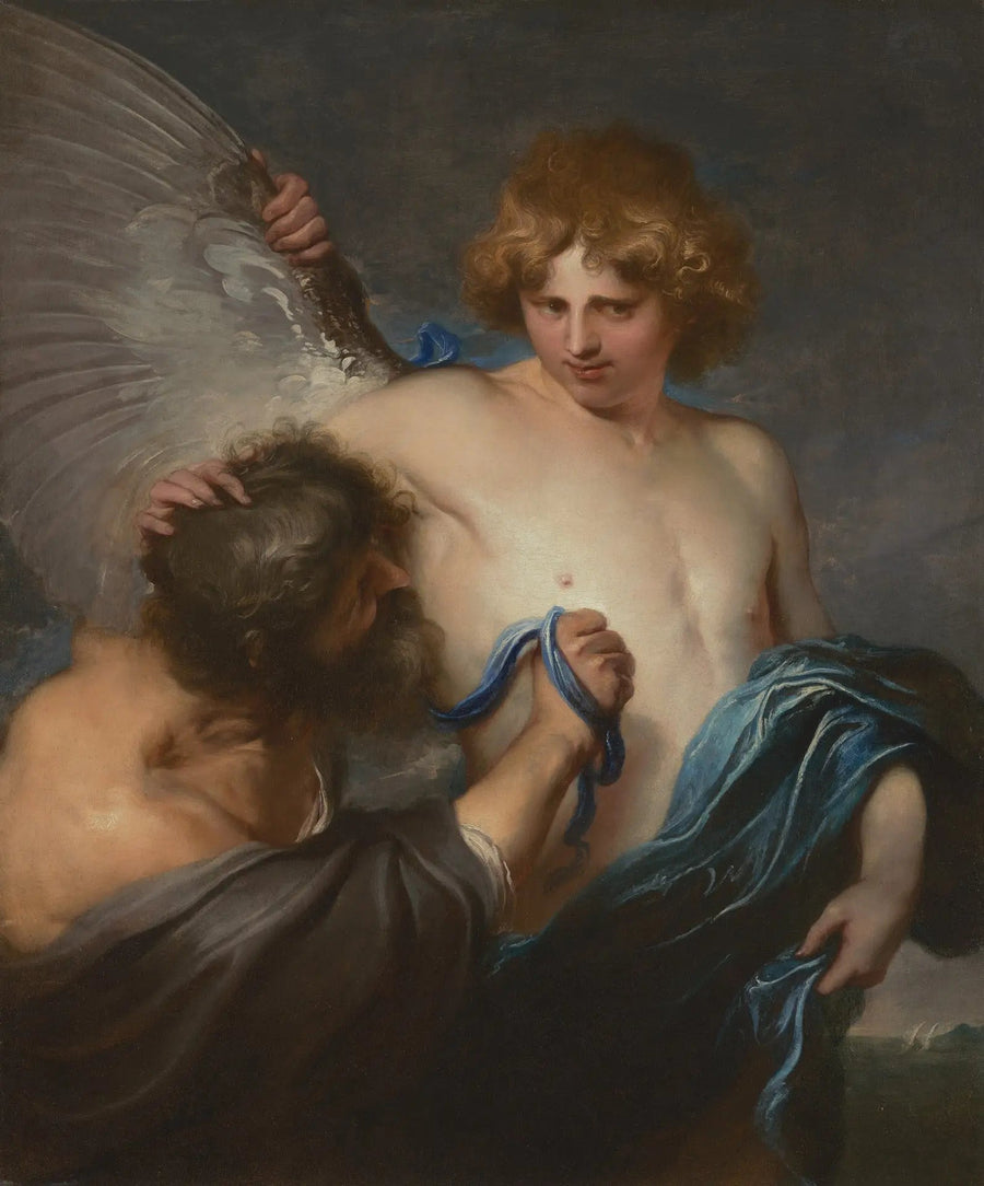 Autoportret w Ikarze z Dedalem - Antoine van Dyck