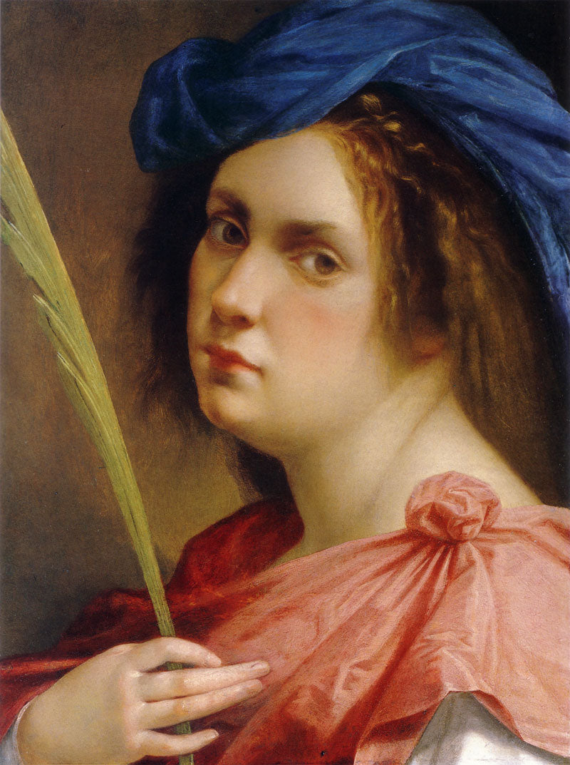 Autoportret jako męczennica - Artemisia Gentileschi