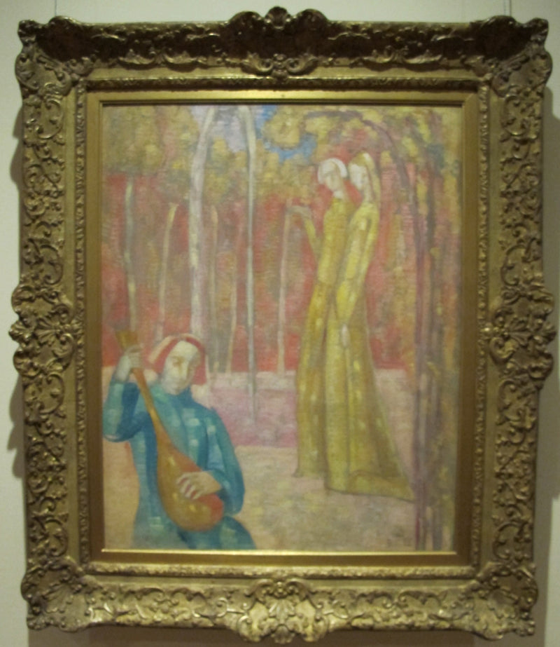 Autoportret w stroju trubadura - Émile Bernard