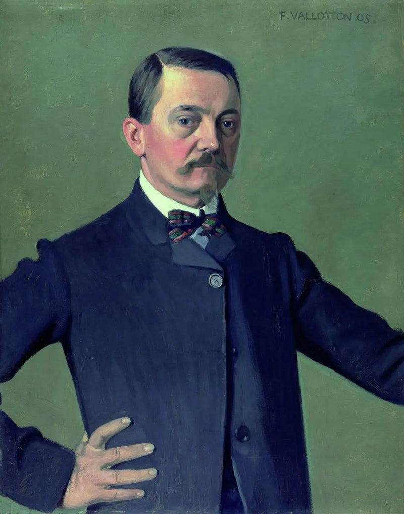 Autoportret - Félix Vallotton