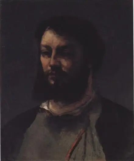 Autoportret - Gustave Courbet
