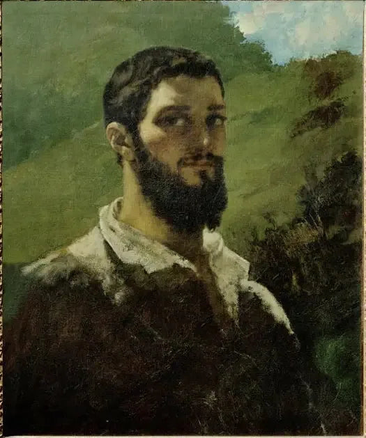 Autoportret - Gustave Courbet