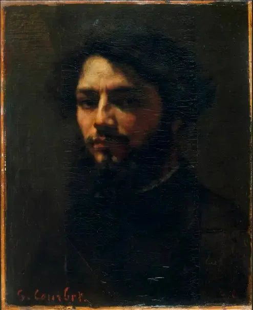 Autoportret - Gustave Courbet