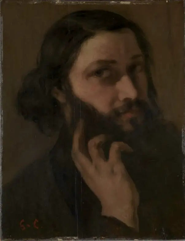 Autoportret - Gustave Courbet