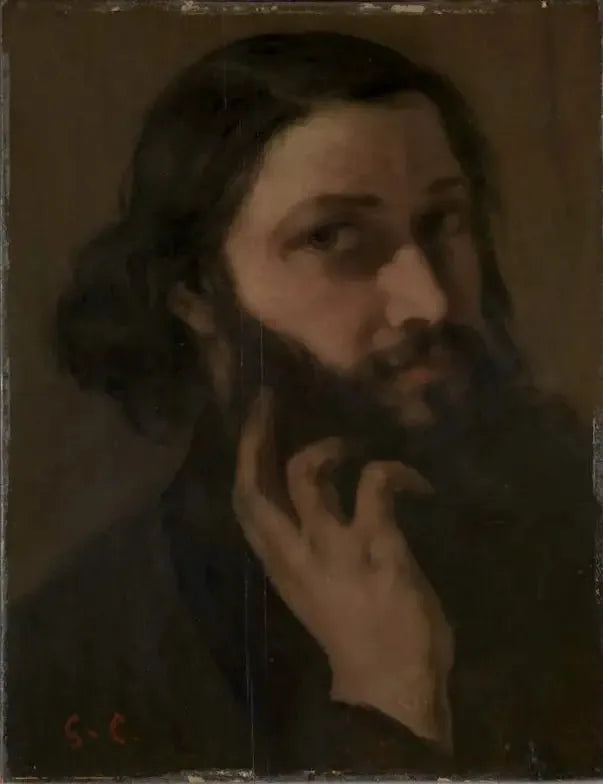 Autoportret - Gustave Courbet