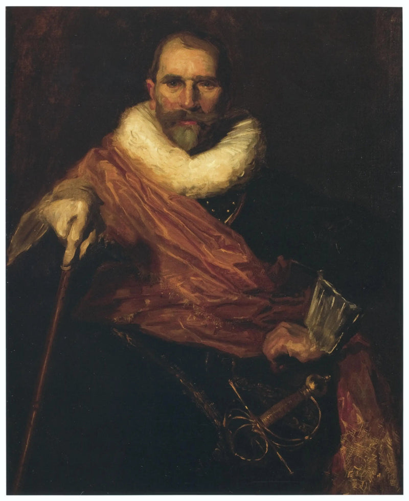 Autoportret w ubraniu Johan Claesz Loo autorstwa Fransa Hals - William Merritt Chase