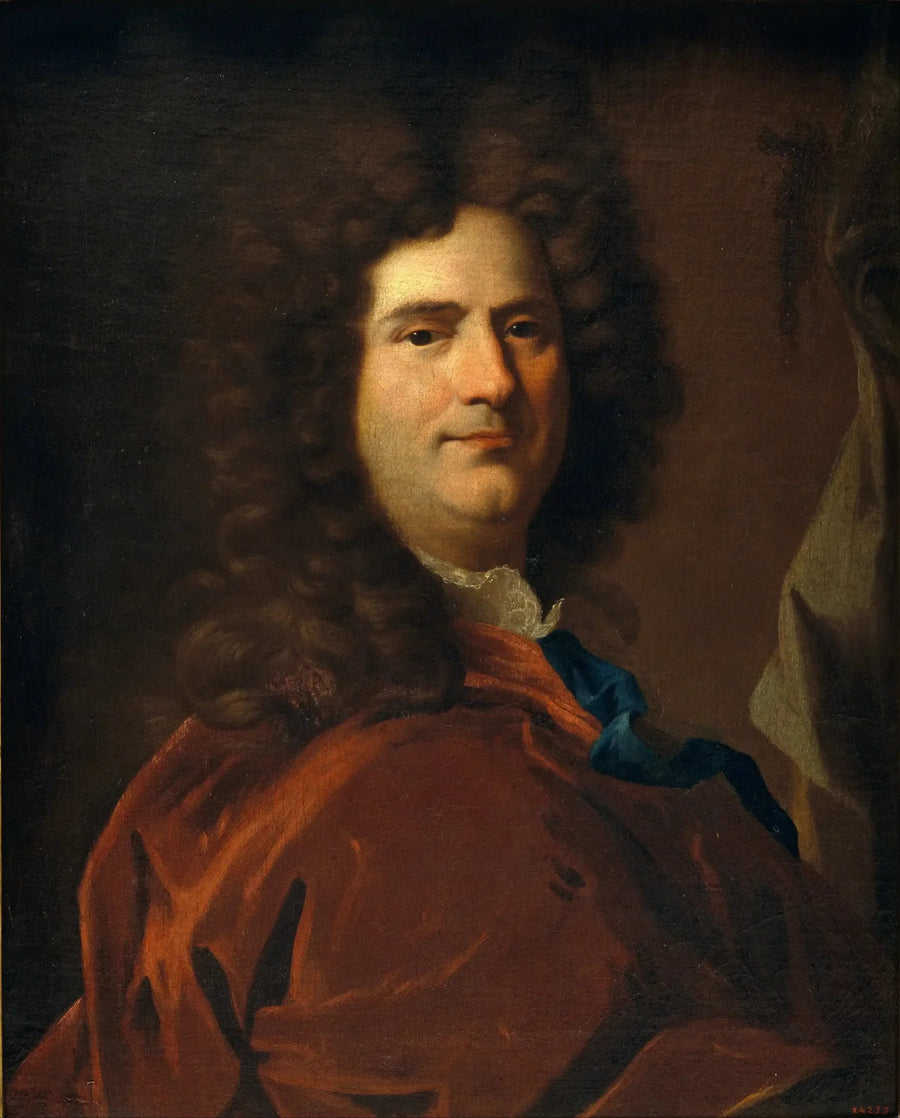 Autoportret (?) - Hyacinthe Rigaud
