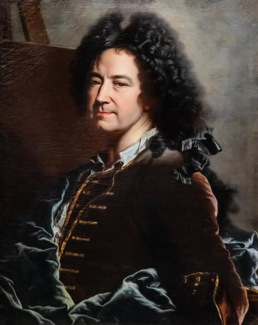 Autoportret - Hyacinthe Rigaud