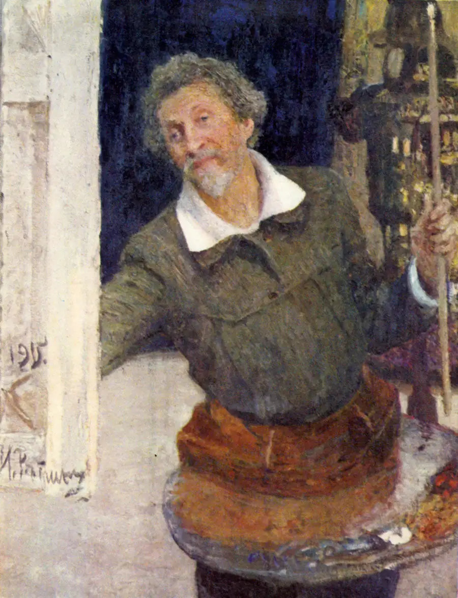 Autoportrait - Ilya Repin image 1 reproduction artisanale de tableau