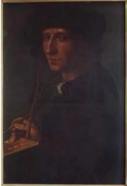 Autoportrait - Jacob Cornelisz van Oostsanen image 1 tableau peint à l’huile sur toile