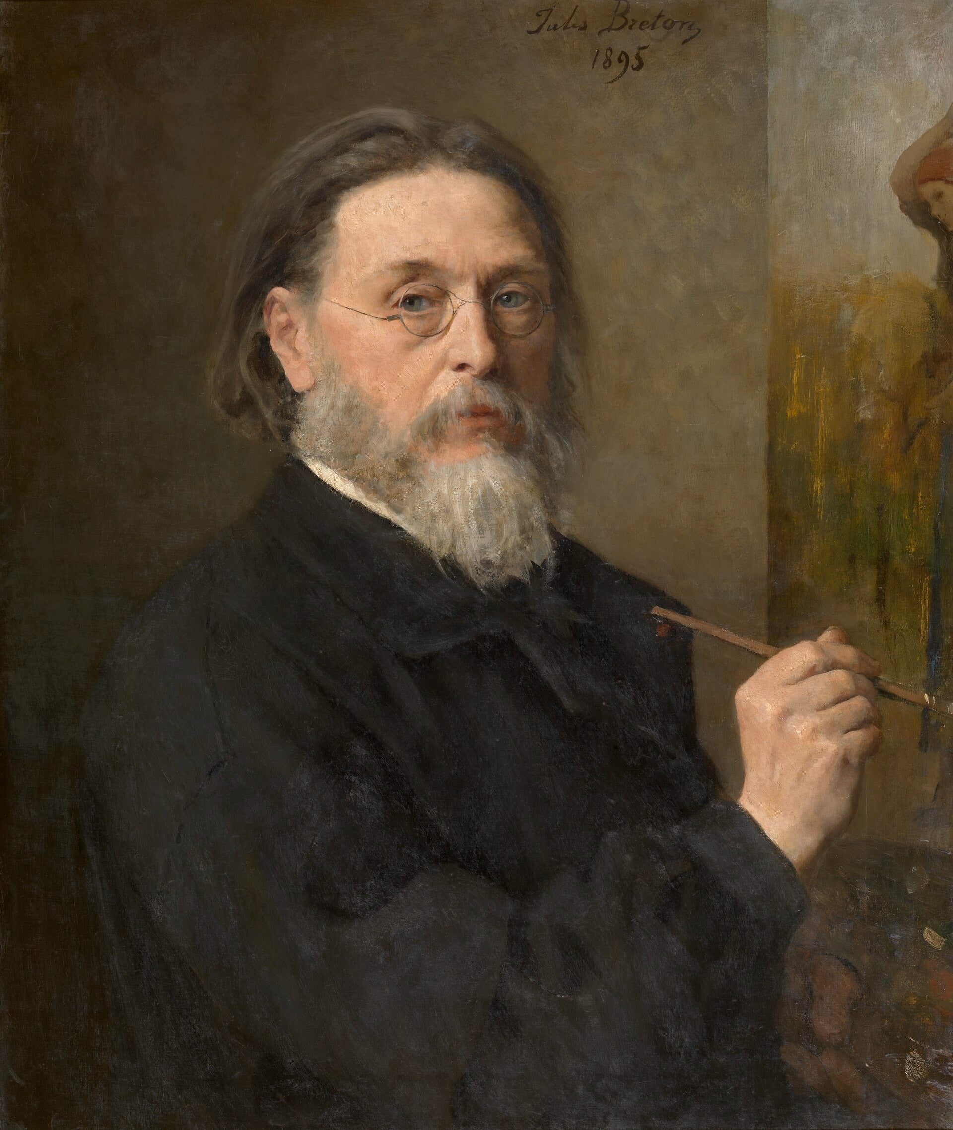 Autoportrait - Jules Breton - Alpha Reproduction