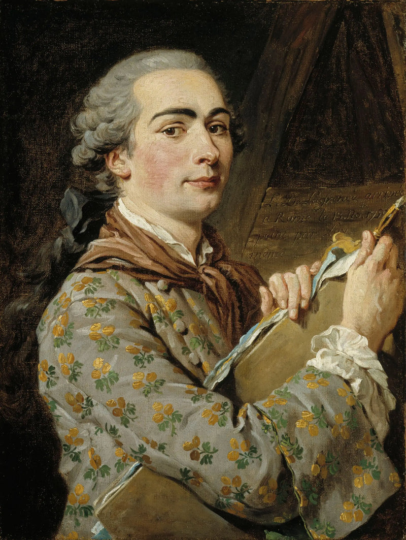 Autoportret - Louis Jean François Lagrenée