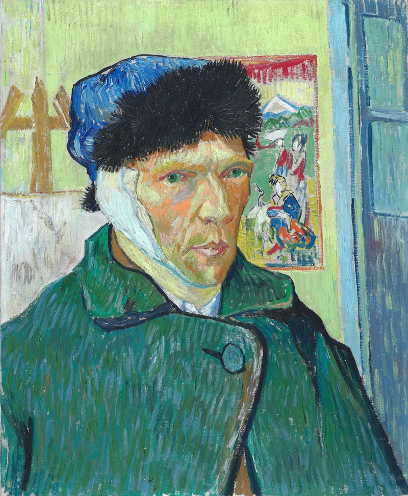 Autoportret z zabandażowanym uchem - Vincent van Gogh