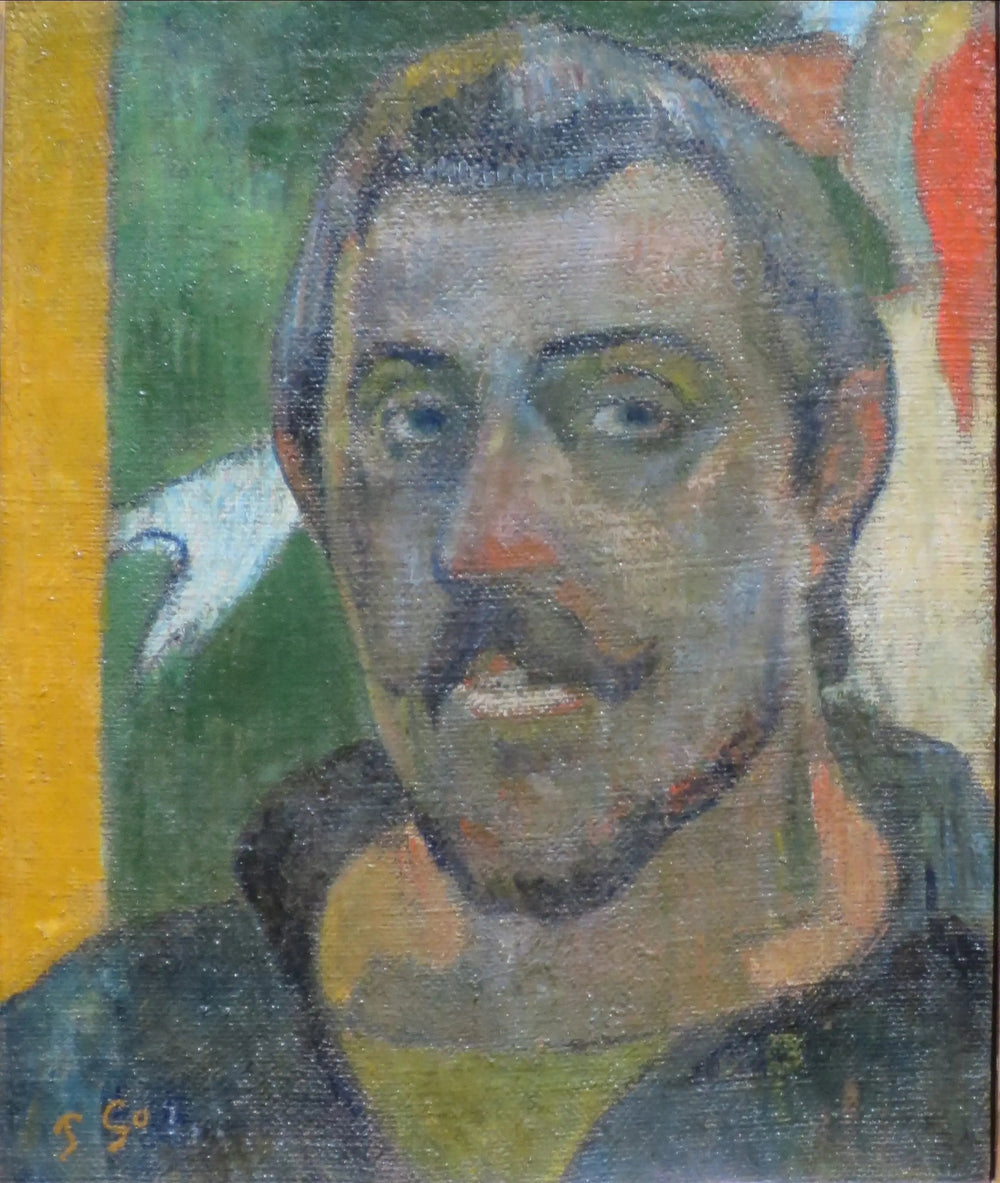 Reproduction du tableau « Autoportrait - Paul Gauguin » par Alpha Reproduction en peinture à l’huile