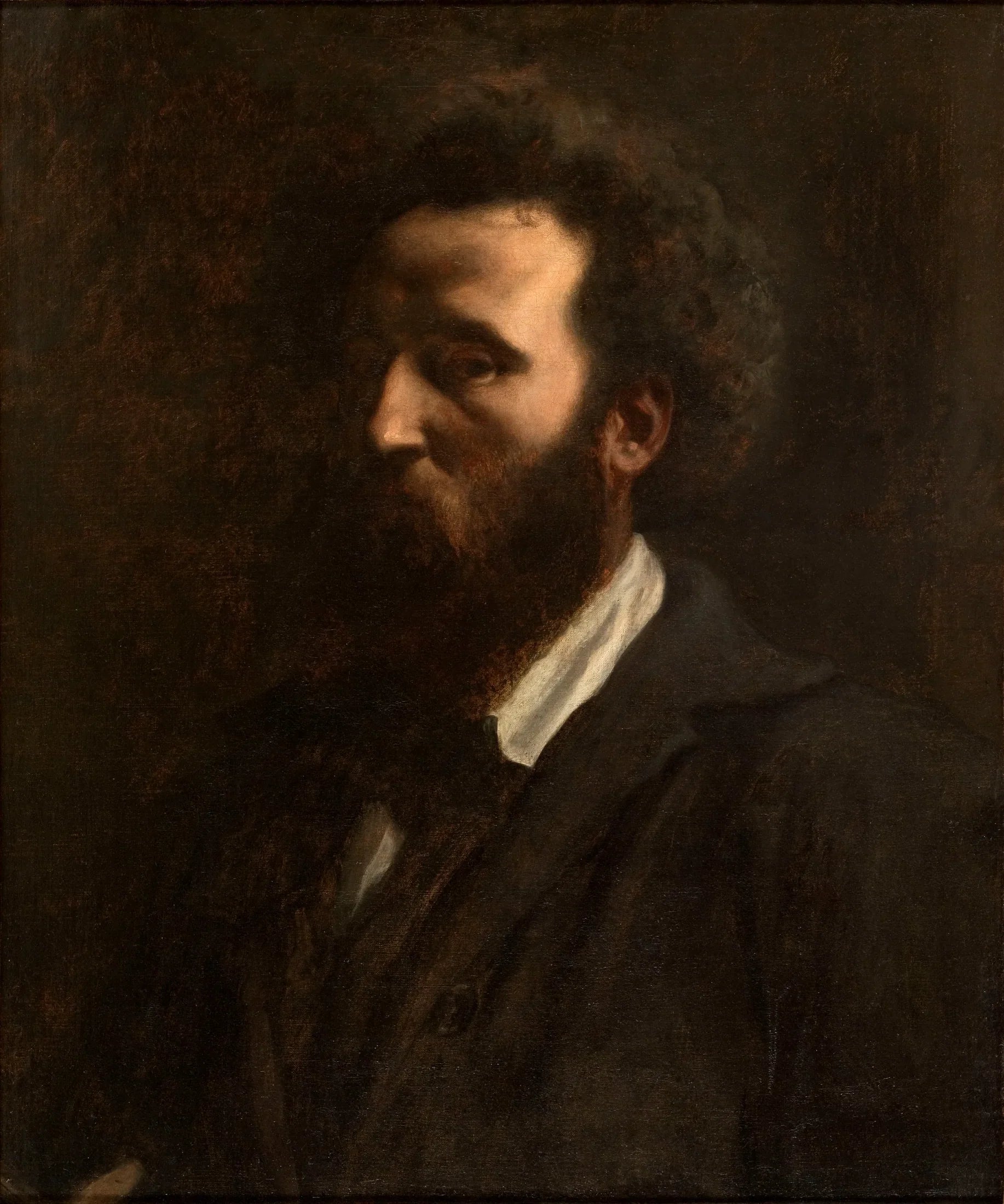 Autoportrait - Pierre Puvis de Chavannes image 1 reproduction artisanale de tableau