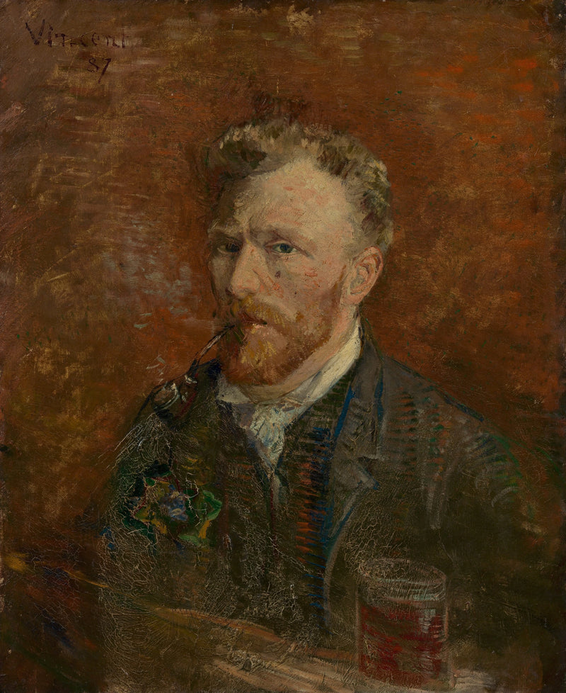 Autoportret z kieliszkiem - Vincent van Gogh