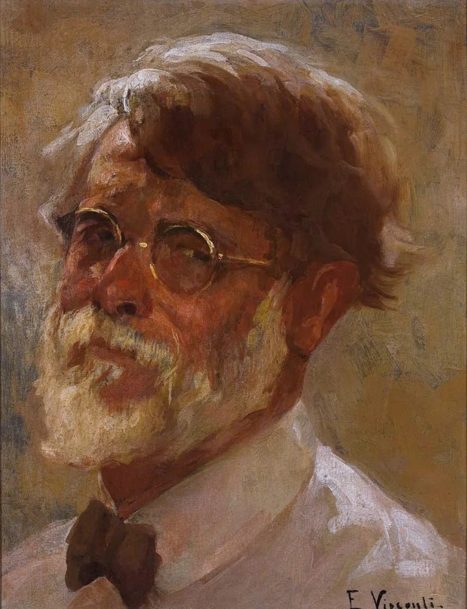 Autoportrait vers 1930 - Eliseu Visconti image 1 reproduction artisanale de tableau