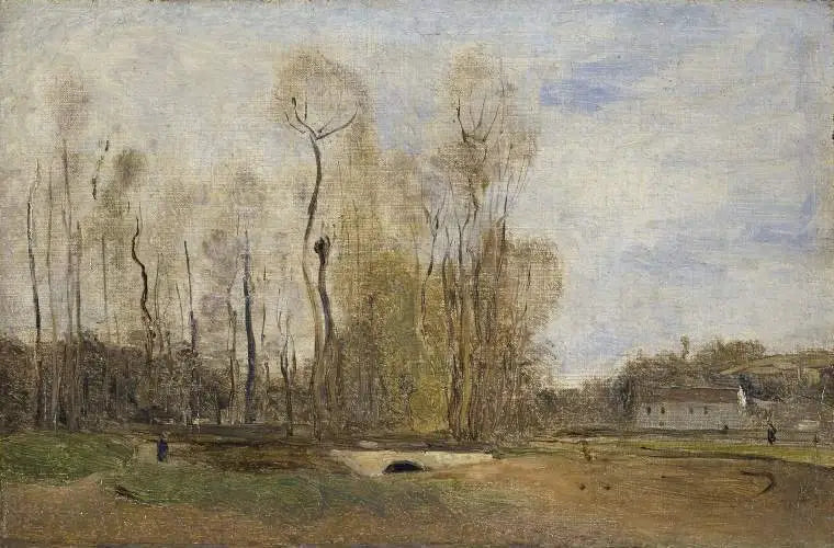 Auvers-sur-Oise: Klacz u Daubigny - Jean-Baptiste Camille Corot