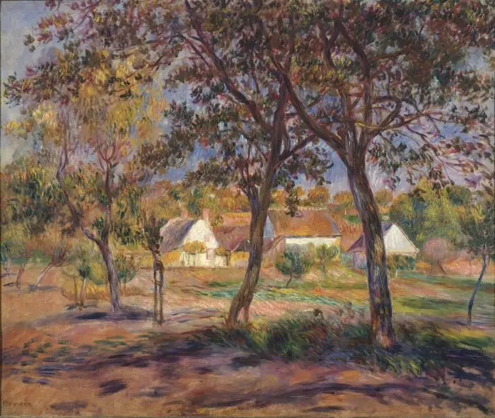 W okolicach Pont-Aven - Pierre-Auguste Renoir