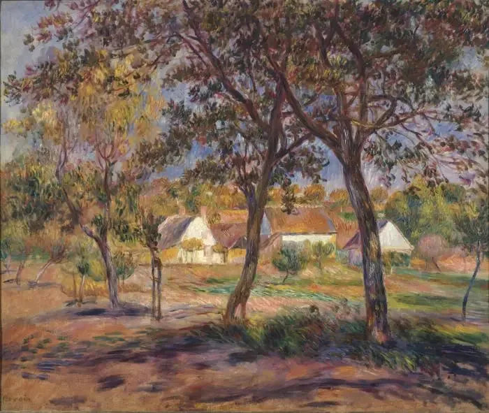 W okolicach Pont-Aven - Pierre-Auguste Renoir
