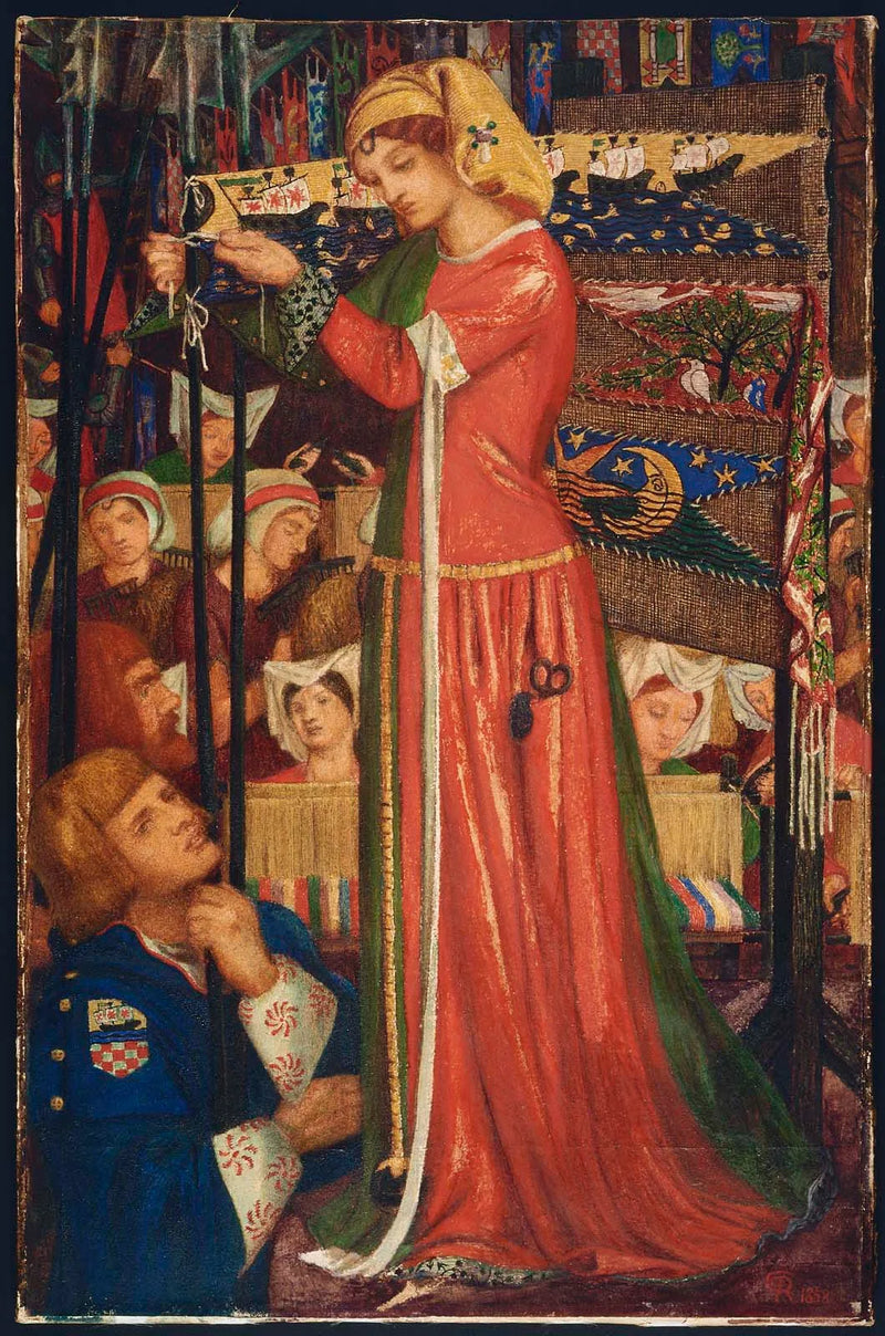 Przed bitwą - Dante Gabriel Rossetti