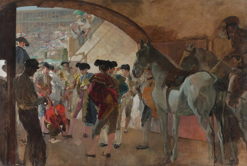 Przed korridą - Joaquín Sorolla