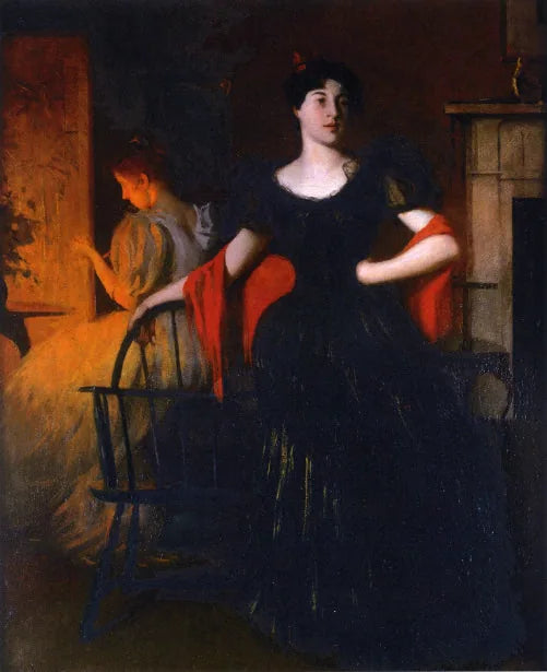Przed balem - Frank Weston Benson