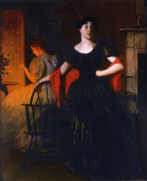 Przed balem - Frank Weston Benson