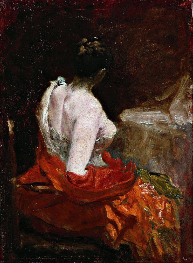 Przed balonem - Giuseppe De Nittis