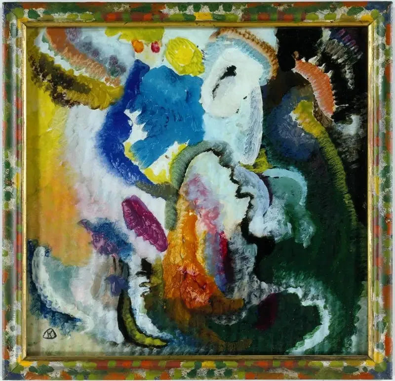 Z jeźdźcem - Wasilij Kandinsky