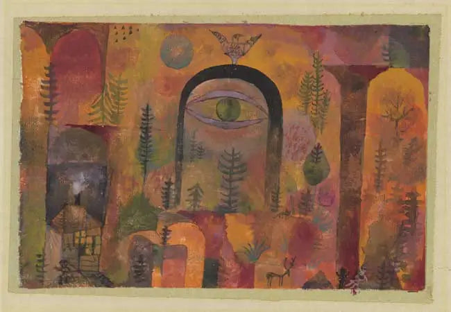 Z orłem - Paul Klee