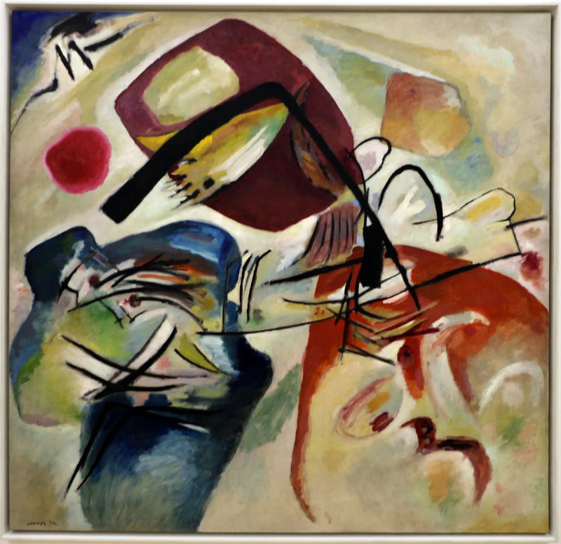 Z czarnym łukiem - Wasilij Kandinsky