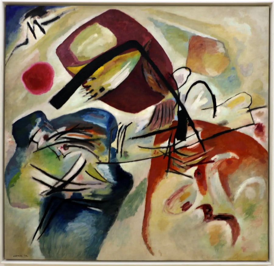 Z czarnym łukiem - Wasilij Kandinsky