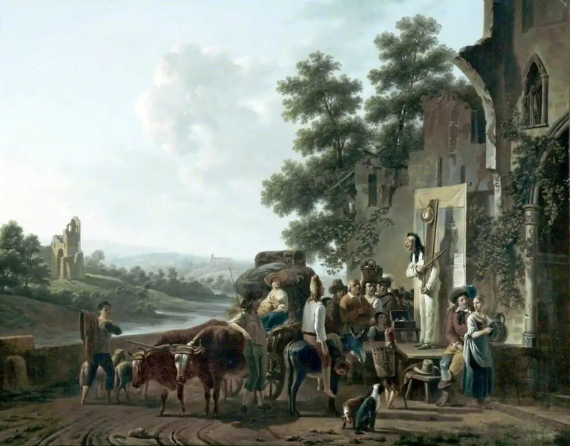 Za zgodą - Louis-Léopold Boilly