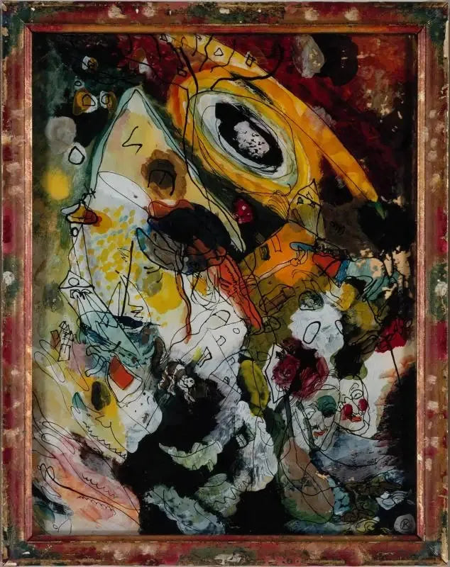 Z okularami na nosie - Wasilij Kandinsky
