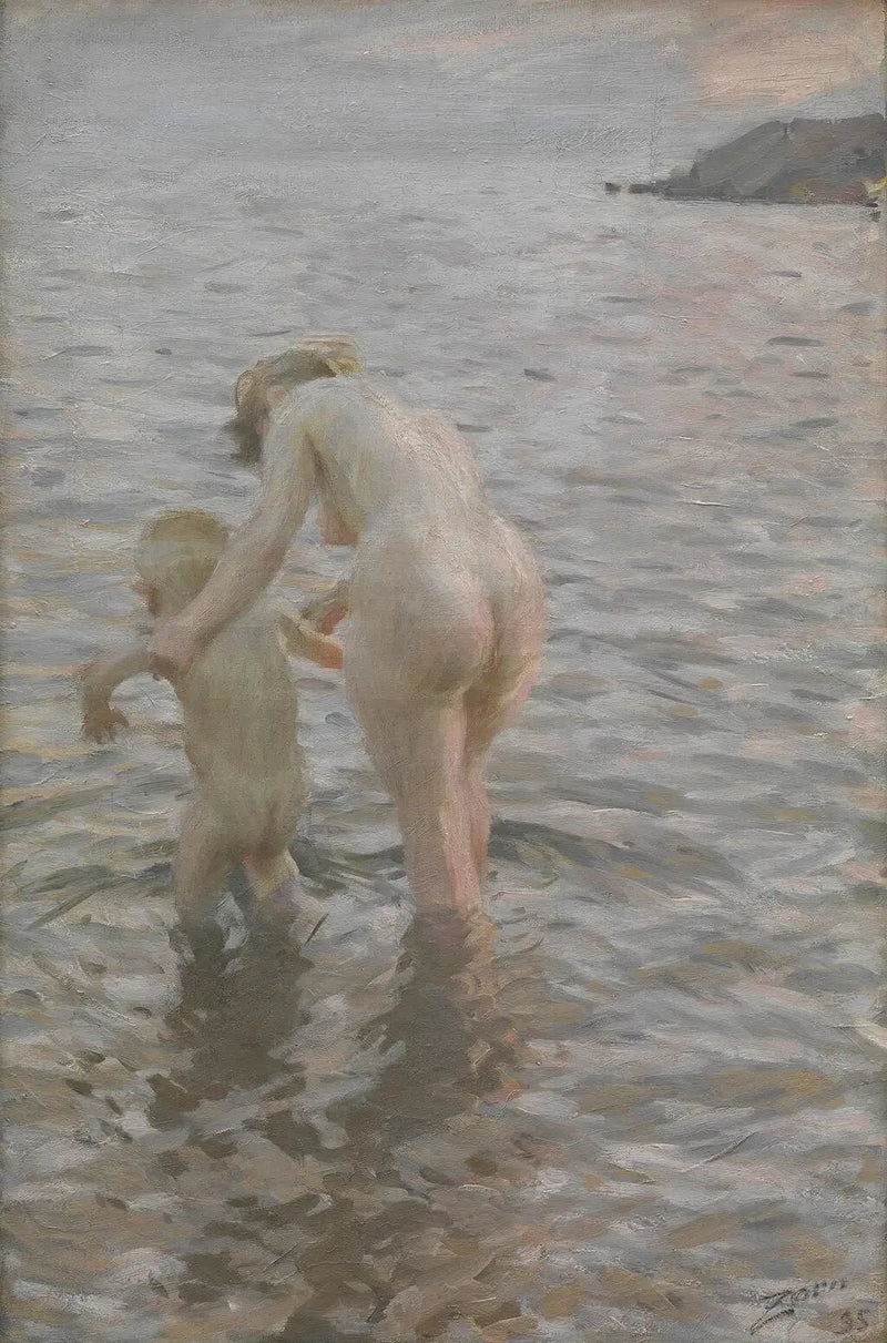 Z matką - Anders Zorn