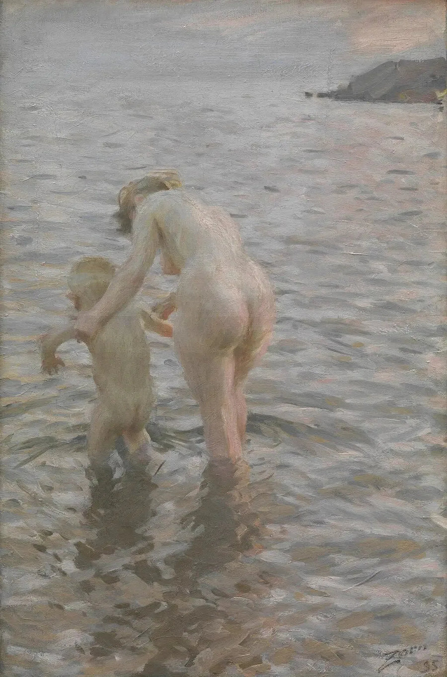 Z matką - Anders Zorn