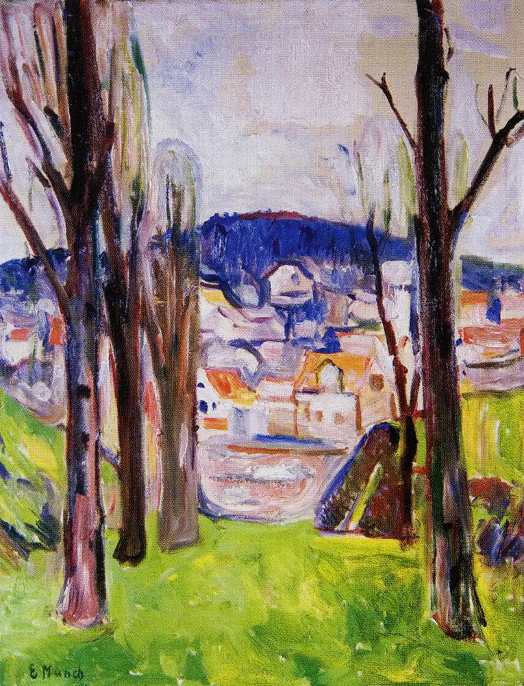 aleja w Kragerø - Edvard Munch