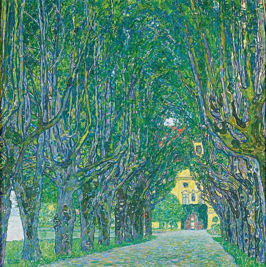 Aleja w parku Schloss Kammer - Gustav Klimt