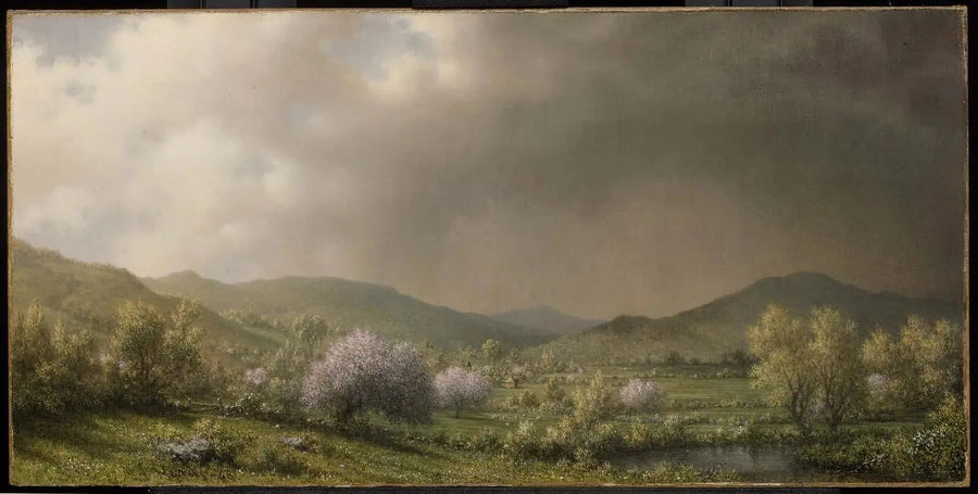 Prysznice w kwietniu - Martin Johnson Heade