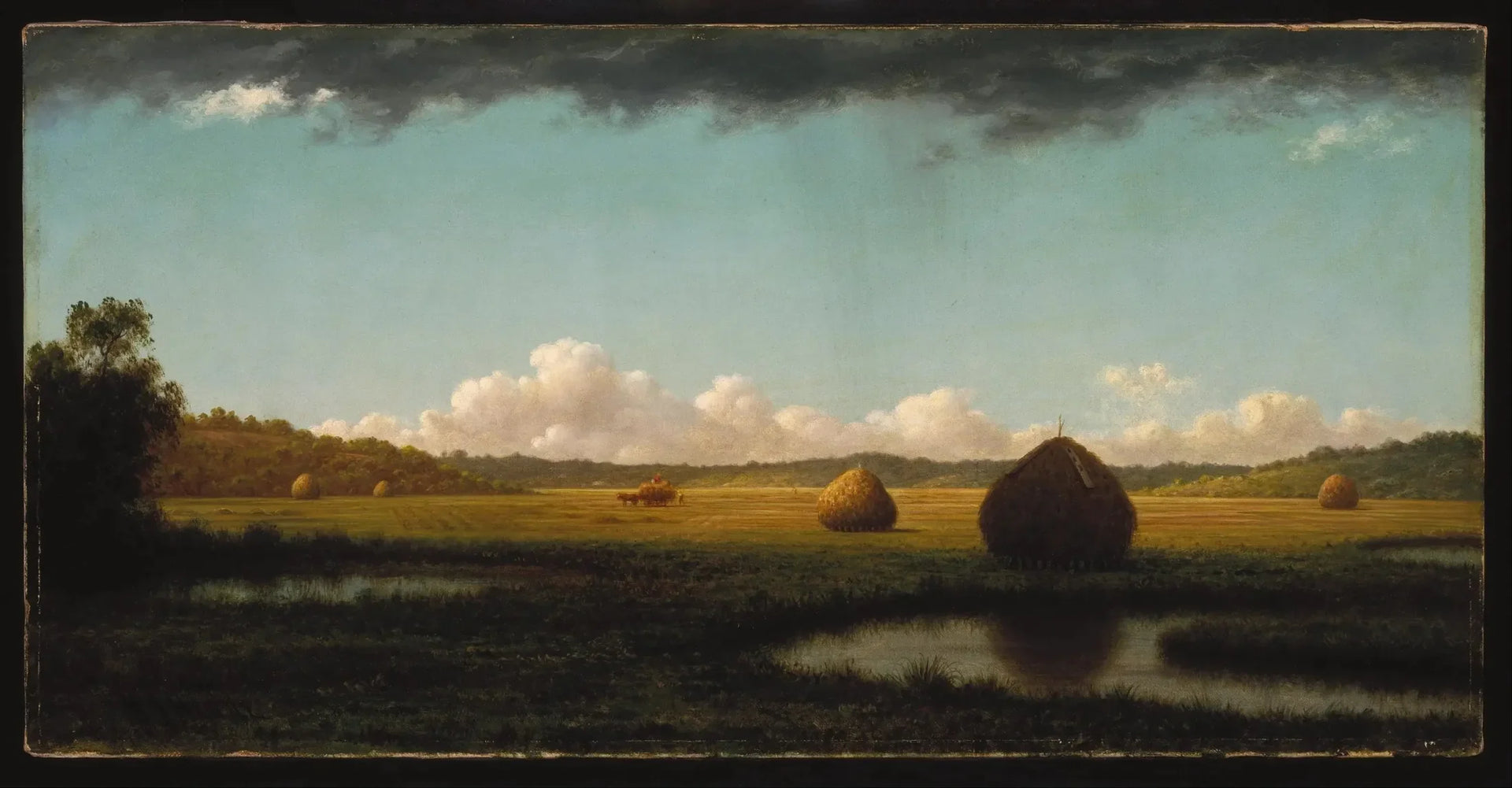 Averses d'été - Martin Johnson Heade image 1 copie peinte à la main à l’huile