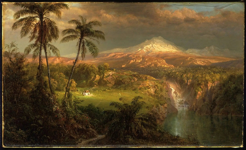 Przejściowe deszcze pod zwrotnikami - Frederic Edwin Church