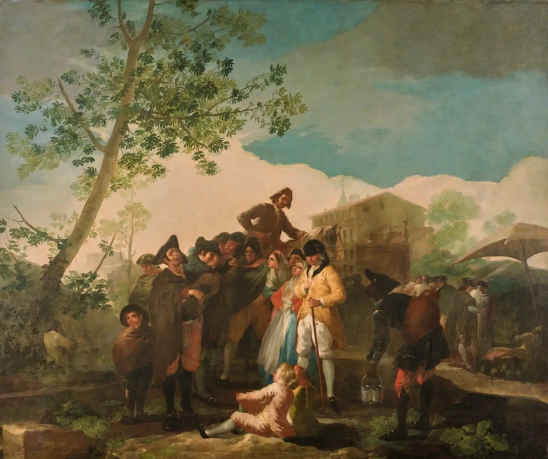 Ślepiec z gitarą - Francisco de Goya