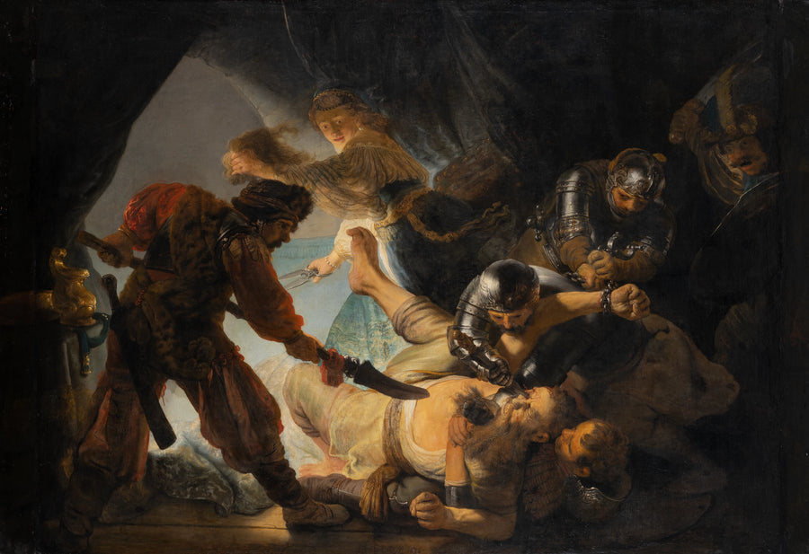 Ślepota Samsona - Rembrandt