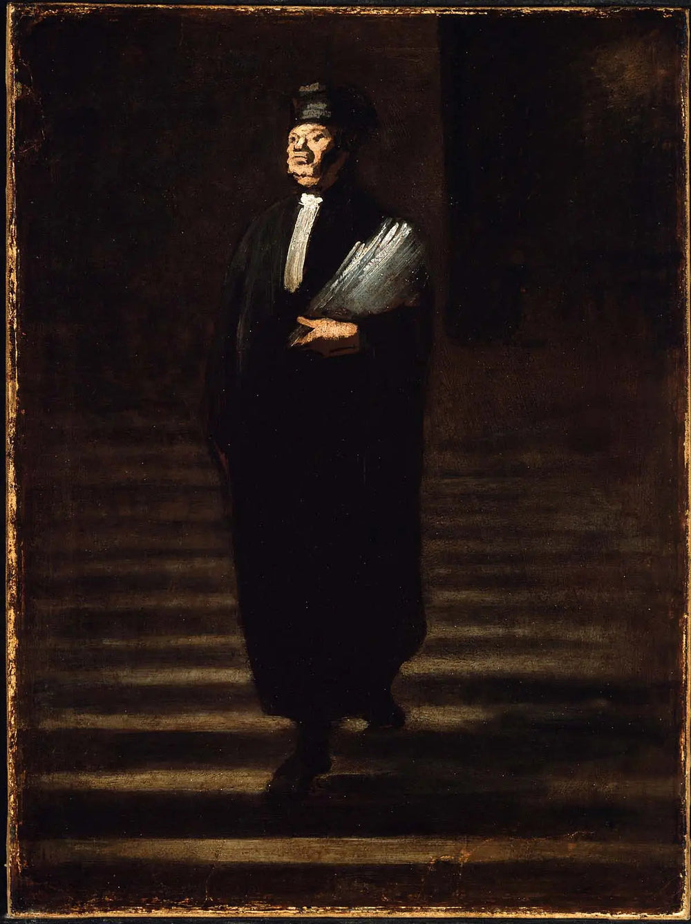 Avocat triomphant - Honoré Daumier image 1 copie peinte à la main à l’huile