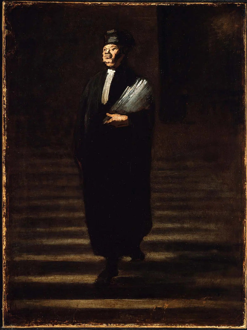 Triumfujący adwokat - Honoré Daumier