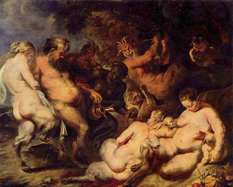 bacchanalia - Peter Paul Rubens