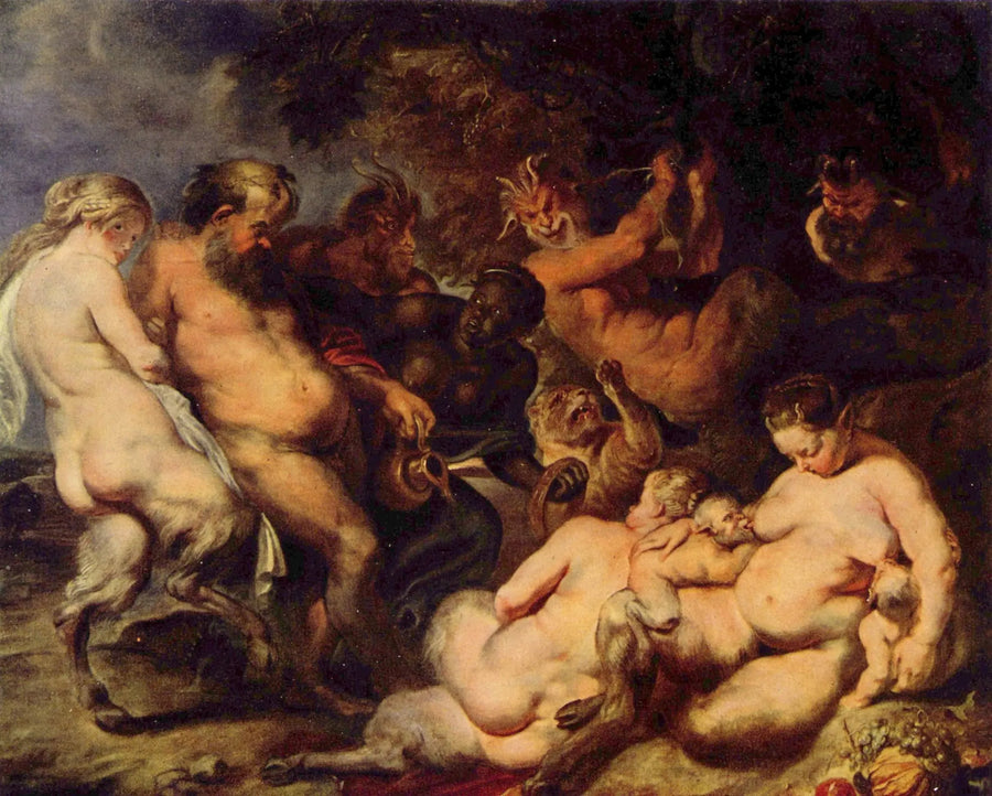 bacchanalia - Peter Paul Rubens