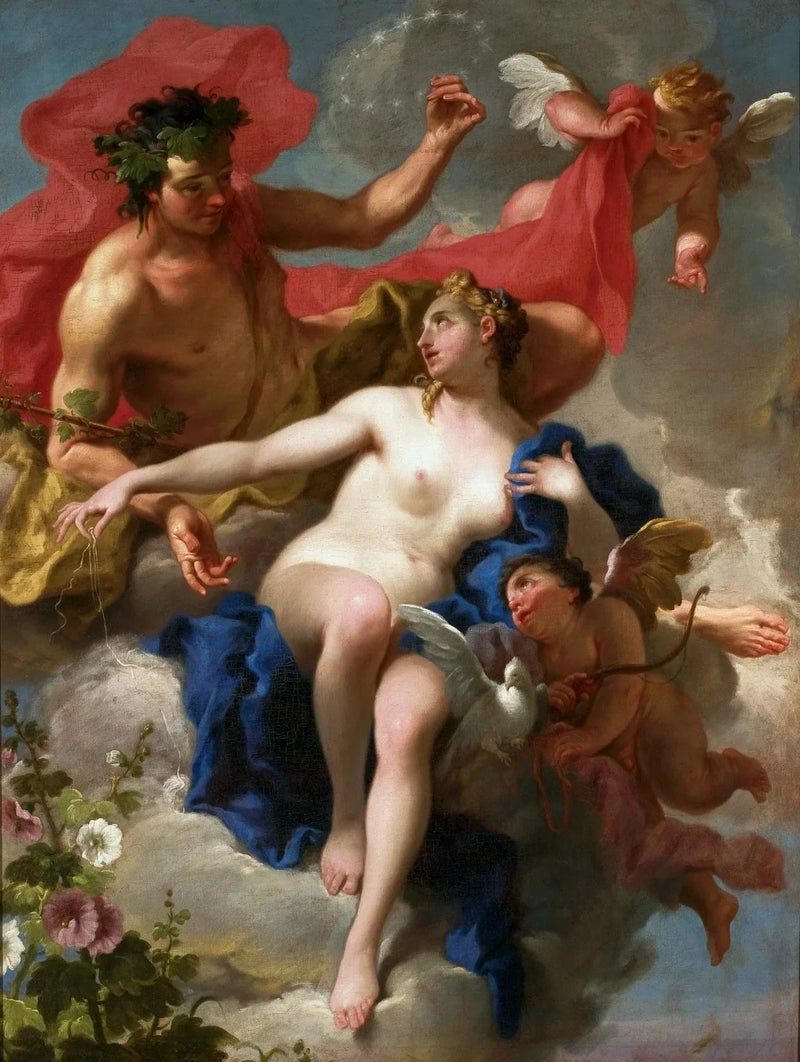 Bachus i Ariadna - Giovanni Battista Pittoni