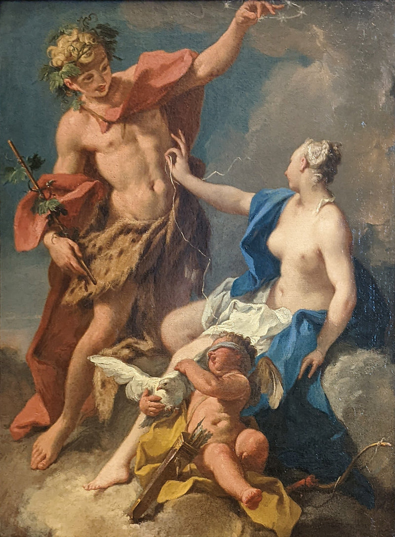 Bachus i Ariadna - Giovanni Battista Pittoni